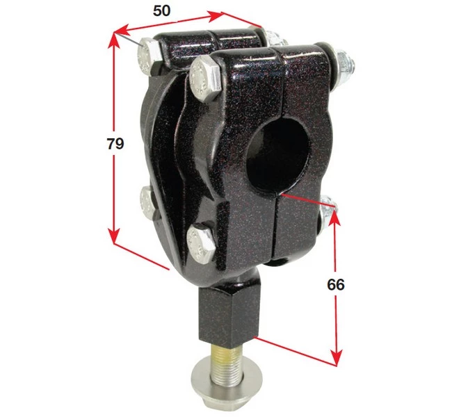 SeaStar Clamp Block - Inboard Heavy Duty Short Post 3 SeaStar Clamp Block - Inboard Heavy Duty Short Post