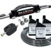 SeaStar Front Mount Hydraulic Outboard Steering Kit - Semi Rigid Hose Single Engine Suits 130-265HP -Shakespeare Marine Shop 115453 1 pc
