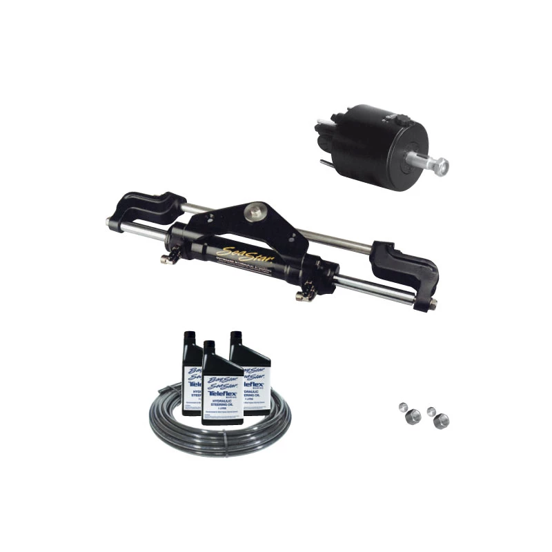 SeaStar Front Mount Outboard Hydraulic Steering Kit - Single Engine 291016 Cylinder 3 SeaStar Front Mount Outboard Hydraulic Steering Kit - Single Engine 291016 Cylinder
