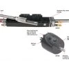 SeaStar Compact Universal Base-Mount Outboard Hydraulic Steering