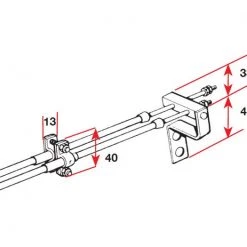 SeaStar Dual Station Throttle Selection Kit