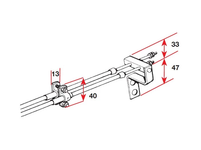 SeaStar Dual Station Throttle Selection Kit 3 SeaStar Dual Station Throttle Selection Kit
