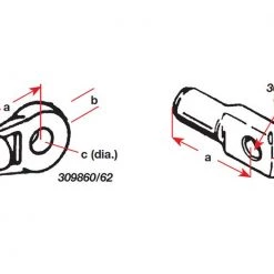 SeaStar Terminal Eye Nylon 30/33 Cable Series