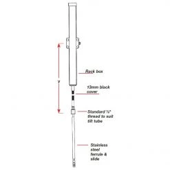 SeaStar Solutions The Rack Steering Cable