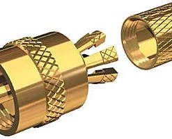 Shakespeare Marine Shakespeare PL-259-CP-G Gold-Plated Connector