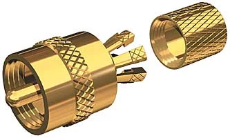 Shakespeare Marine Shakespeare PL-259-CP-G Gold-Plated Connector 3 Shakespeare Marine Shakespeare PL-259-CP-G Gold-Plated Connector