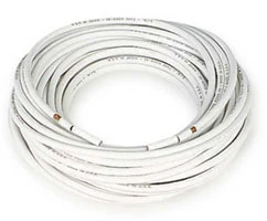 Shakespeare Marine RG8X Low Loss Coaxial Cable 50-Ohm White