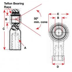 SeaStar Solutions Spherical Rod End